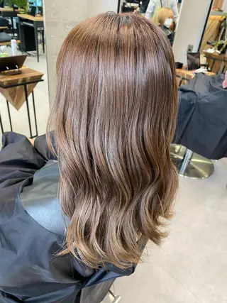 ロング 🫧ハイライトカラー 🫧 𝓜𝓘𝓤のヘアスタイル