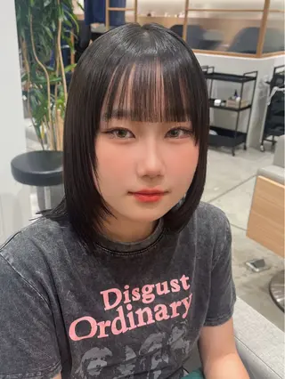 ミディアム パーマ stair:case 💖大類舞衣子💖のヘアスタイル