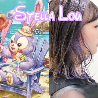 ミディアム カラー 縮毛矯正/髪質改善 /韓国風　山川春輝のヘアスタイル