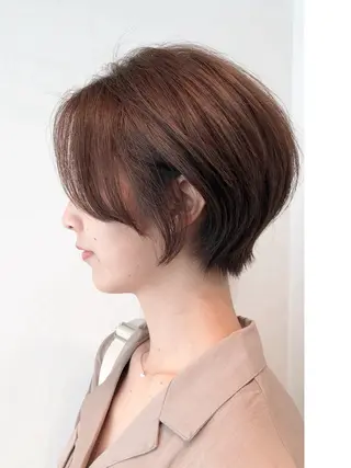 ショート ✨上品可愛い 垢抜けカラー/後藤✨のヘアスタイル