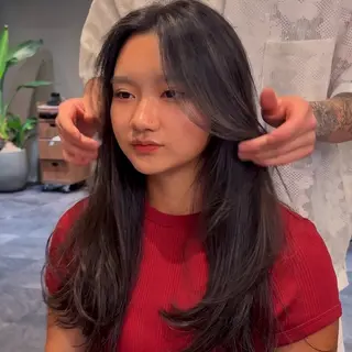 ロング 🇺🇸海外デザイン iCON TOKYOのヘアスタイル