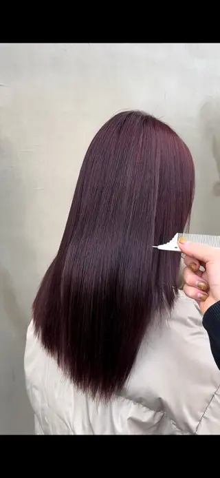 ロング カラー 各務原/カラー/ブリ ーチお任せください！のヘアスタイル