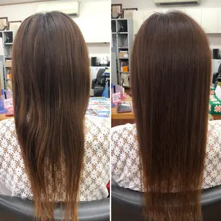 セミロング ヘアーズ・サエミ所属・ヘアーズ・ サエミのヘアスタイル