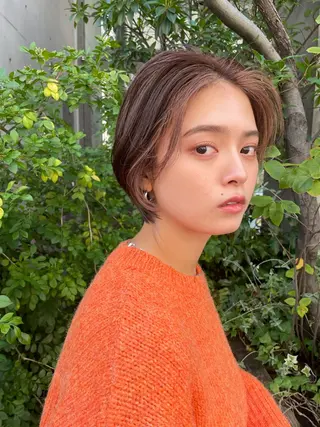 ショート カラー STUD hairsalon所属・STUD YUKIのヘアスタイル