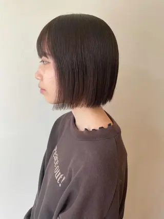 ショート カラー 安藤 佑衣のヘアスタイル