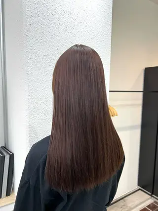 ロング カラー ブリーチカラー🦋‪ 田中さくらのヘアスタイル