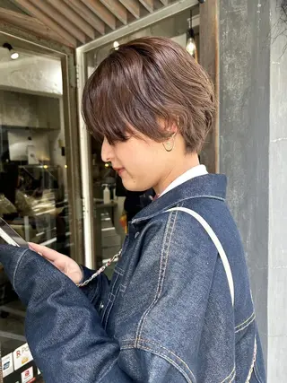 ショート パーマ 🌼U24 ヘアデザインラボのヘアスタイル