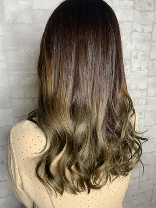 ロング カラー 船津武俊 フナツタケトシのヘアスタイル