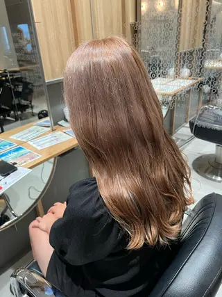 セミロング カラー 🦄Rena 🦄のヘアスタイル