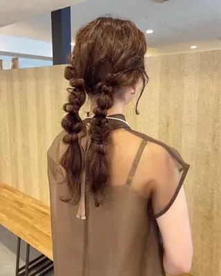ヘアアレンジ R by NINA かずなのヘアスタイル