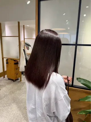 ロング カラー みうら しずくのヘアスタイル