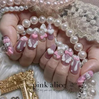 ネイル nail salon Pink Aliceのネイルデザイン