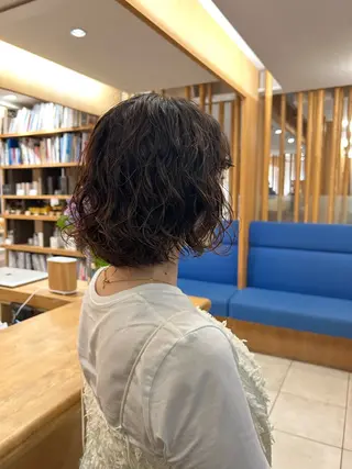 ミディアム 🌞アオキ サキ🕊のヘアスタイル