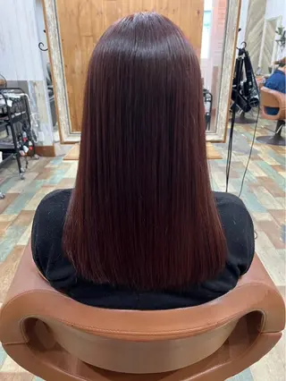 ミディアム カラー Hair's RooMのヘアスタイル