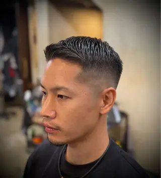 ショート メンズ Dorcus barber quality style ドルクス上野店 バーバーショップ所属・坂本 虹昂のヘアスタイル