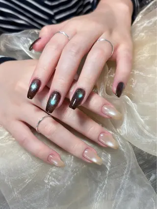ネイル EE.Nail所属・FuFu.Nail 2️⃣番のネイルデザイン