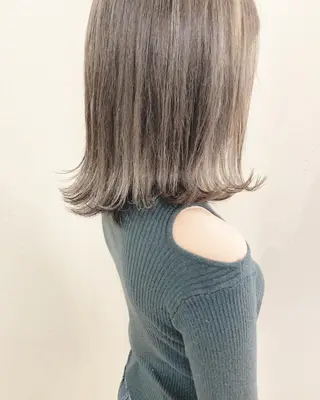 ミディアム カラー 店長 ✂️ムラカミ キラリのヘアスタイル