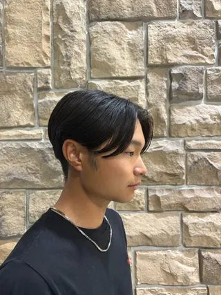 ショート カット🇰🇷毛流れ パーマ/ジュンエイのヘアスタイル