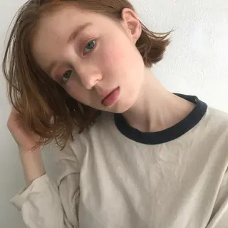 ミディアム vicca所属・末永 穂奈美のヘアスタイル