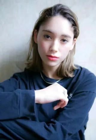 ミディアム カラー ヘアアレンジ レイヤーカット/艶髪 🎀笠原 優花🎀のヘアスタイル