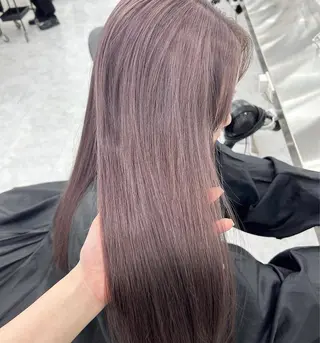 ロング 淡色ラベンダー♡ ニーナ🎀🦙のヘアスタイル