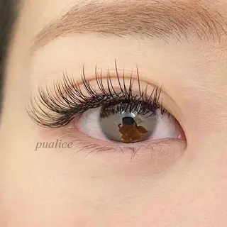 マツエク・マツパ 隈元 pualiceのマツエク・マツパデザイン