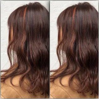 セミロング トップスタイリスト 江口 稜亮のヘアスタイル