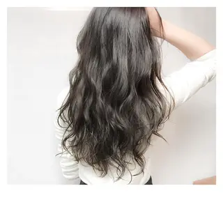 ロング カラー パーマ clan五反田所属・髪質改善、縮毛矯正 店長浅野太郎のヘアスタイル