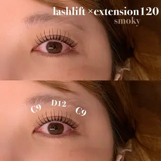 マツエク・マツパ EYELA甲府昭和 hiraiのマツエク・マツパデザイン