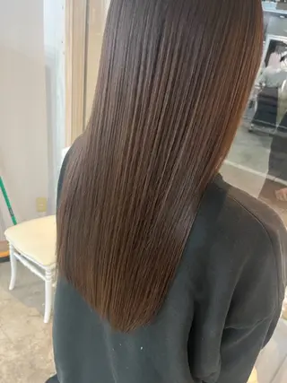 ロング 縮毛矯正🌱𓂃 野口晴菜のヘアスタイル