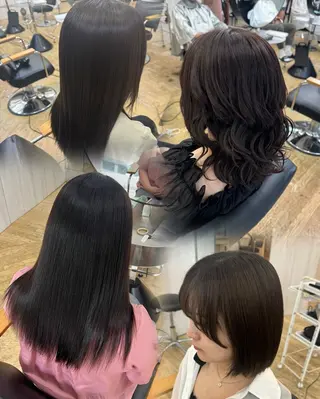 ミディアム 横浜/元町/コーンロ ウ/派手/★RIN★のヘアスタイル