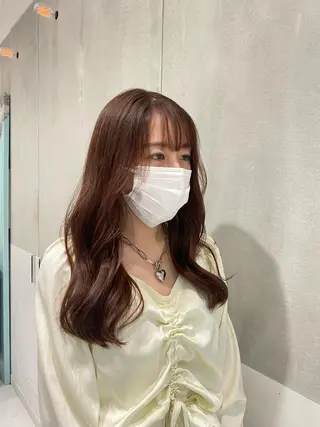 ロング カラー ナチュラル/韓国💎 haruka 💎のヘアスタイル