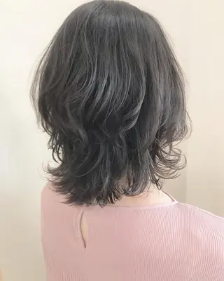 ミディアム 店長 ✂️ムラカミ キラリのヘアスタイル