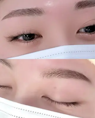 アイブロウ Mon mignon ෆ‪momokaのマツエク・マツパデザイン