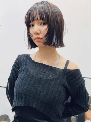 ショート ぱつっとボブ kanaのヘアスタイル