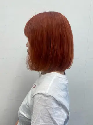 ショート カラー 原宿 ツヤカラー🫧 ちり🍎のヘアスタイル