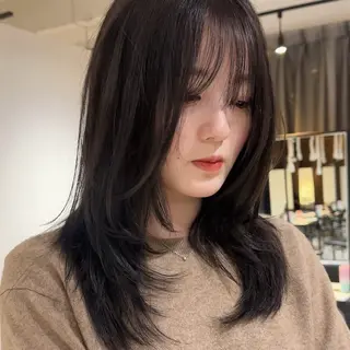 ロング 木村 泰晟のヘアスタイル