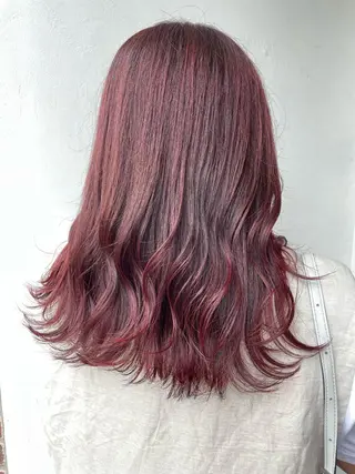 セミロング AVANCE.JR和歌山店所属・岡本 彩香のヘアスタイル