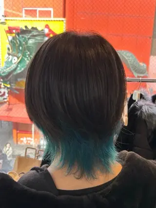 ミディアム ALPHA りくやのヘアスタイル