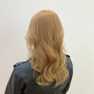 セミロング カラー ヘアアレンジ キヨミ 韓国レイヤーカットのヘアスタイル