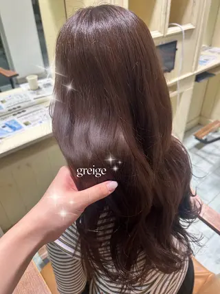 ロング 近藤 莉々香のヘアスタイル