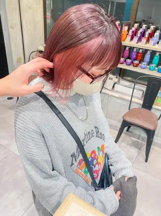 ショート カラー 韓国風デザイン 💐MIZUKI💐のヘアスタイル