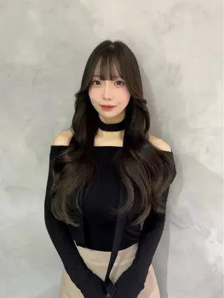 ロング 石山 洸平のヘアスタイル