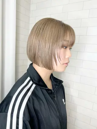 ショート カラー 神野 雅樹のヘアスタイル