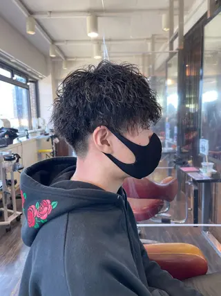 ショート パーマ メンズ メンズスタイル /メンズパーマ/須藤のヘアスタイル