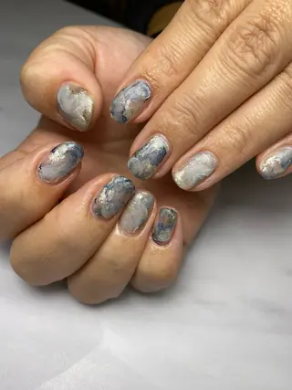 ネイル 草加ニュアンスネイル 🌚hersのネイルデザイン