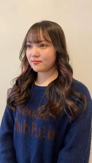 ロング カラー 酸性ストレート/ 髪質改善/イソヤトモのヘアスタイル