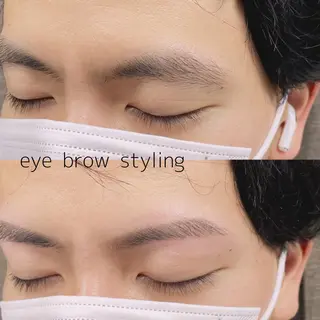 メンズ アイブロウ 悠 亜のマツエク・マツパデザイン