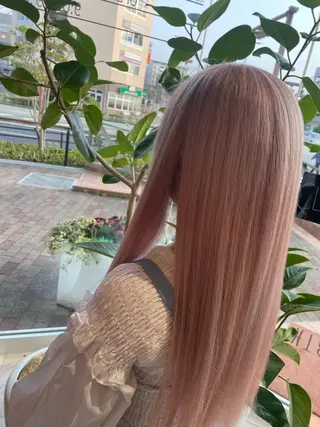 ロング カラー 🫧美髪矯正/ 髪質改善/藤平健太のヘアスタイル