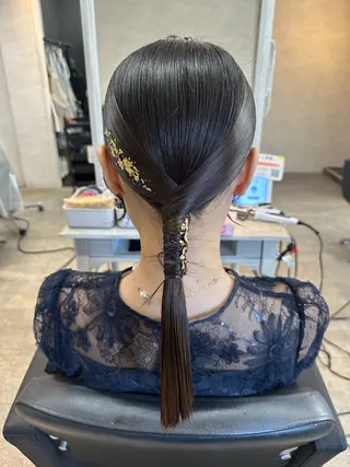 ヘアアレンジ 女性に人気♪ はやしほのかのヘアスタイル